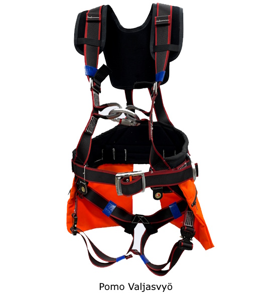 POMO-Valjasvyö tukivyöllä